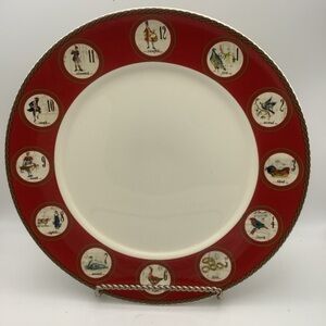Williams Sonoma 2010 Twelve Days of Christmas Dinner Plate